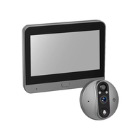 Caméra de sécurité domestique 1080P avec écran 4,3 pouces, sonnette connectée Wi-Fi Tuya APP pour villa, interphone vidéo PST-DB06T