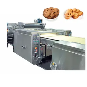 Commercial Cookie Biscuit Machine Cracker Finger Pet Dog Biscuit Forming Machine Hard And Soft Biscuit Make Machine Manufacturer