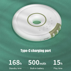 Mini caja de sonido portátil ultrafina de conducción ósea, altavoz inalámbrico BT para ayuda para dormir, altavoz de instrumento para dormir con ruido blanco - Product Image 4