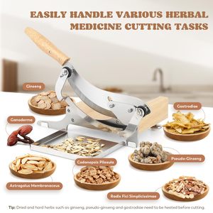 Thịt cắt Slicer với không gỉ thớt cho BBQ thịt bò thịt cừu cuộn rau trái cây cắt - Product Image 5