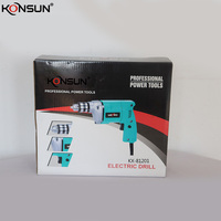 KONSUN 81201 — perceuse électrique à main, 400W, 10mm, bricolage, offre spéciale