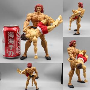 1/12 Son Of Ogre Hanma Baki Hanma <span class=keywords><strong>Yujiro</strong></span> cuatro cabezas talladas Anime acción colección figuras modelo juguete versión de alta calidad - Product Image 3