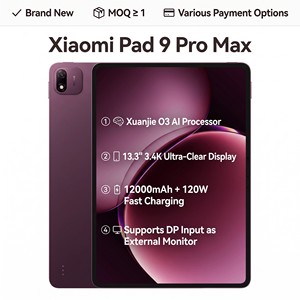 Nouvelle tablette Xiaomi Pad 9 Pro Max 2026 originale avec processeur IA Xuanjie O3 |   Écran 13,3 pouces 3,4K |   Batterie 12000mAh, charge 120W - Product Image 1