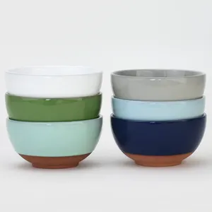 Juego de Tazones de Cerámica para Servir Pasta, Ensaladas y Mezclar, Tazón de Porcelana de 6 Piezas, Apto para Microondas y Lavavajillas - Product Image 1