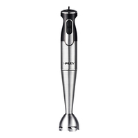 Mixeur Plongeant Électrique HALEY 600W, 2 Vitesses, Tige en Acier Inoxydable pour Smoothies, Usage Domestique, Faible Bruit