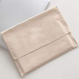 Emballage cadeau personnalisé en coton biologique naturel, motif géométrique, sac anti-poussière pour sac à main, vêtements, t-shirts, logo personnalisé - Product Image 5