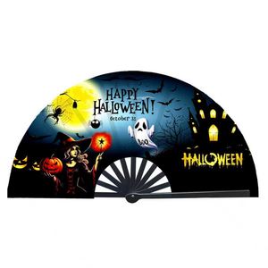 Éventails pliants en plastique arc-en-ciel personnalisés pour les soirées rave et les cadeaux d'affaires, fabriqués en papier durable - Product Image 4