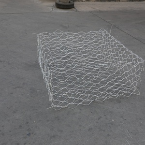 Anti-Corrosion Premium Maintenance Long-term 2x1x1M Hot Dipped Galvanized <strong>Gabion</strong> Box Chain Link <strong>Mesh</strong> Silver Bending Flood - Product Image 2