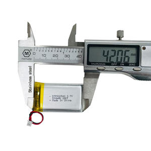 충전식 사자 폴리머 배터리 <span class=keywords><strong>3.7v</strong></span> 802540 750mah 800mah 850mah 950mah 리포 배터리 드론 배터리 Pili - Product Image 3