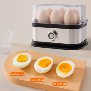 <span class=keywords><strong>Cuiseur</strong></span> à œufs et <span class=keywords><strong>cuiseur</strong></span> <span class=keywords><strong>vapeur</strong></span> électrique mini portable multifonction pour le petit-déjeuner à la maison - Product Image 3