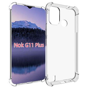 Funda Protectora <span class=keywords><strong>de</strong></span> <span class=keywords><strong>Gel</strong></span> TPU Suave Transparente para Nokia G21 G11 Plus G42 5G - Product Image 4