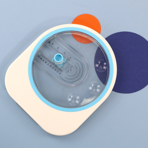 Manual <strong>Circle</strong> Paper <strong>Cutter</strong> Adjustable Multi-Size Badge Making Rotary <strong>Cutter</strong> Customized Color 1" 4" Cut Length Arts Crafts - Product Image 5