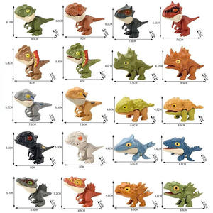 Jouets dinosaures amusants à mâcher les doigts, en plastique, pour les fêtes, les cadeaux de Pâques, les faveurs de fête, très vendus - Product Image 3