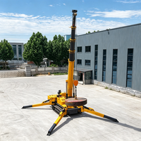 Grue sur chenilles télescopique hydraulique Tonlita 3 tonnes 5 tonnes, équipement de levage pour la construction, grue sur chenilles pour le verre