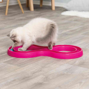 Juguete para Gatos Flash Ball Race 65, 31 cm, Rosa, Juego Interactivo para Gatos - Product Image 1