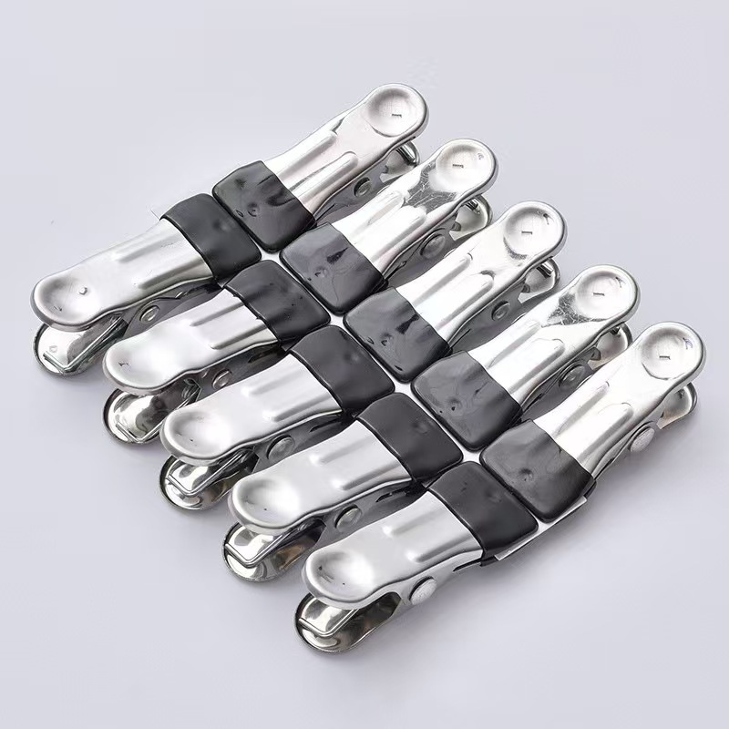 Windproof clip without buckle - black (loose)