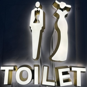 Kinh Doanh 3D chiếu sáng Acrylic khách sạn mini mở Neon Backlit thư kênh dẫn đăng ký cho công ty và trung tâm quảng cáo - Product Image 5