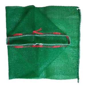 Venta al por mayor de fábrica 50x80cm rojo verde cebolla patata vegetal fruta bolsa de malla