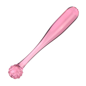 Pink Crystal Glass Sex Anal Plug Stick Punto elevado Juguetes sexuales para adultos para masturbación femenina - Product Image 4