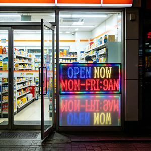 Écrans LED programmables extérieurs personnalisés, panneaux d'affichage défilants haute luminosité, adaptés à la publicité extérieure - Product Image 2