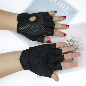 Custom Logo <b>Half</b> Finger Weight Lifting Gym Gloves Men Women Gel Pads Workout Training Fitness Gloves for Gym ,Rowing,Training - Product Image 4
