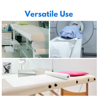 Rouleau de papier d'examen jetable respirant et lisse en gros à prix abordable pour table de massage, couverture de canapé médical et hôpitalier