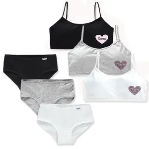 Wholesale Teenagers Underwear Set Cotton, Lace, Seamless, Shaping 