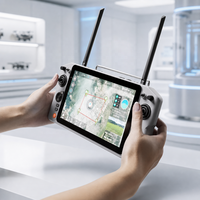 Télécommande Skydroid G30 2026 avec écran HD 10,1 pouces, transmission longue portée double fréquence 2,4G/5,8G, Lipo, plastique, caoutchouc, FPV