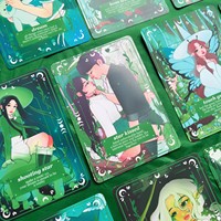 Cartes de Tarot Oracle de Divination Professionnelles pour Jeu de Cartes Classique Premium avec Guide en Anglais pour Débutants – Cartes du Roi