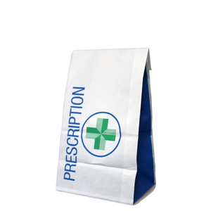 Bolsa de Medicamentos Laminada Aséptica de Papel Kraft Biodegradable y Ecológica Personalizada para Farmacias y Hospitales - Product Image 1