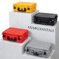 Valise en plastique de boîtier étanche moulé par injection de vente chaude de protecteurs d'usine de la Chine pour le type d'équipement outils caméras