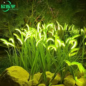 시뮬레이션 꽃 디자인 램프 Ip65 방수 휴일 장식 정원 야외 Led 갈대 램프