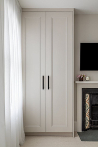 Modern <strong>Black</strong> Cabinet Handle, Two Hole ABS Plastic <strong>Pull</strong> for Living Room &amp; Bedroom - Product Image 6