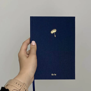 Journal en papier <span class=keywords><strong>personnalisé</strong></span> <span class=keywords><strong>avec</strong></span> <span class=keywords><strong>couverture</strong></span> rigide en tissu de lin, carnet de gratitude <span class=keywords><strong>personnalisé</strong></span>, vente en gros - Product Image 2