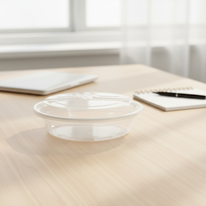 HACAMY 3-Compartment Disposable PP Plastic Food <b>Container</b> with Lid Microwave Safe <b>Stackable</b> Meal Prep <b>Storage</b> Case - Product Image 1