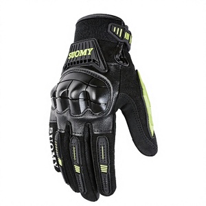 Guantes de Motociclismo SUOMY de Verano, con Pantalla Táctil, Resistentes al Desgaste, para Motocross, Unisex, de Poliéster y Microfibra, Protección Anticaídas - Product Image 2
