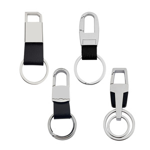 Porte-clés en cuir de luxe personnalisé vierge de marque SNR, 85-92mm, imprimé en 1 ou 2 couleurs, pour promotion et affaires, prix usine, vente en gros - Product Image 3