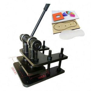 Versatile Manual Leather DieCutting Machine Various Textiles and Plastic Applications - Product Image 4