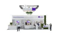 Messestand-Display, Blau-Themen-Standdesign mit TV und Lagerraum, Ideal für Professionelle Fachmessen in Europa