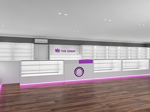 Espositori per vetrine al dettaglio di sigari per <span class=keywords><strong>mobili</strong></span> da dispensario di moda con luci a LED per negozio di fumo - Product Image 5