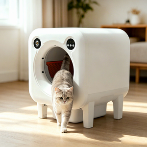 Arenero Automático para Gatos de Marca Propia con Autolimpieza, Filtro de Olores Integrado, Monitoreo Inteligente y Visualización Remota por Aplicación - Product Image 1