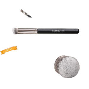 Brosses à lèvres synthétiques à angle doux <span class=keywords><strong>Pinceau</strong></span> à sourcils correcteur Cosmétiques pour les yeux en bois Mélange Fond de teint Maquillage Vente en gros pour le visage - Product Image 4
