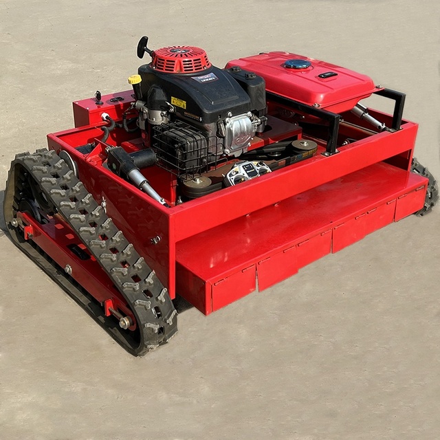 Manufacturer Lowest Price for Lawn Mowers Crawler Robot Lawn Mower Remote Control Grass Cutter Remote Control Lawn Mower with CE