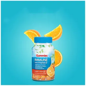 Vente en gros de gommes immunisées émergen-c vitamine D plus 750 mg vitamine C soutien immunitaire complément alimentaire sans caféine Gluten Super