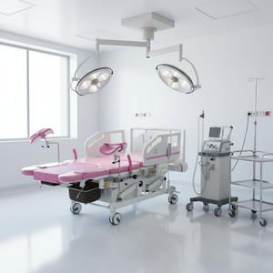 Электрическая акушерская кровать MDC-II (Mx <span class=keywords><strong>Bed</strong></span> 6000) с дышащим водонепроницаемым матрасом, регулируемая по высоте, для родов и восстановления, опционально - Product Image 3