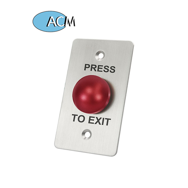 Горячий металлический купольный кнопочный переключатель Грибная кнопка выхода двери для контроля доступа
