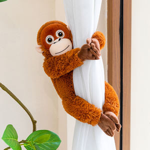 Venta Directa de Fábrica al por Mayor: Peluche de Gorila Marrón de Brazos Largos, Lindo Mono Sentado, Juguete de Peluche Suave y Genial, Muñeco de Gorila - Product Image 2