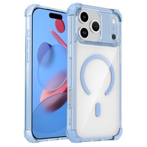 เคสโทรศัพท์ใสกันกระแทกแบบแม่เหล็ก รองรับการชาร์จไร้สาย รุ่นใหม่ สำหรับ iPhone 17 Air Pro Max 15 14 13 12 11 16e Plus - Product Image 4