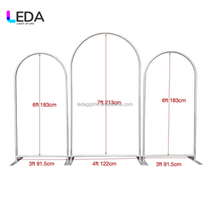 Soporte de Fondo de Arco Desmontable de Aleación de Aluminio, Moderno y Profesional, para Baby Shower, Cumpleaños, Bodas, Novedad - Product Image 6