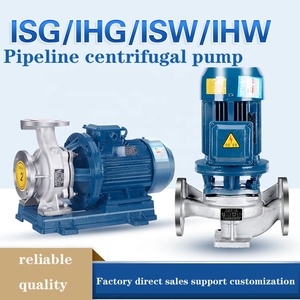 ปั๊มน้ำแบบแรงเหวี่ยงชนิด ISG ISW  แบบขับเคลื่อนด้วยมอเตอร์ 20 แรงม้า สำหรับส่งน้ำในท่อเดี่ยว - Product Image 4